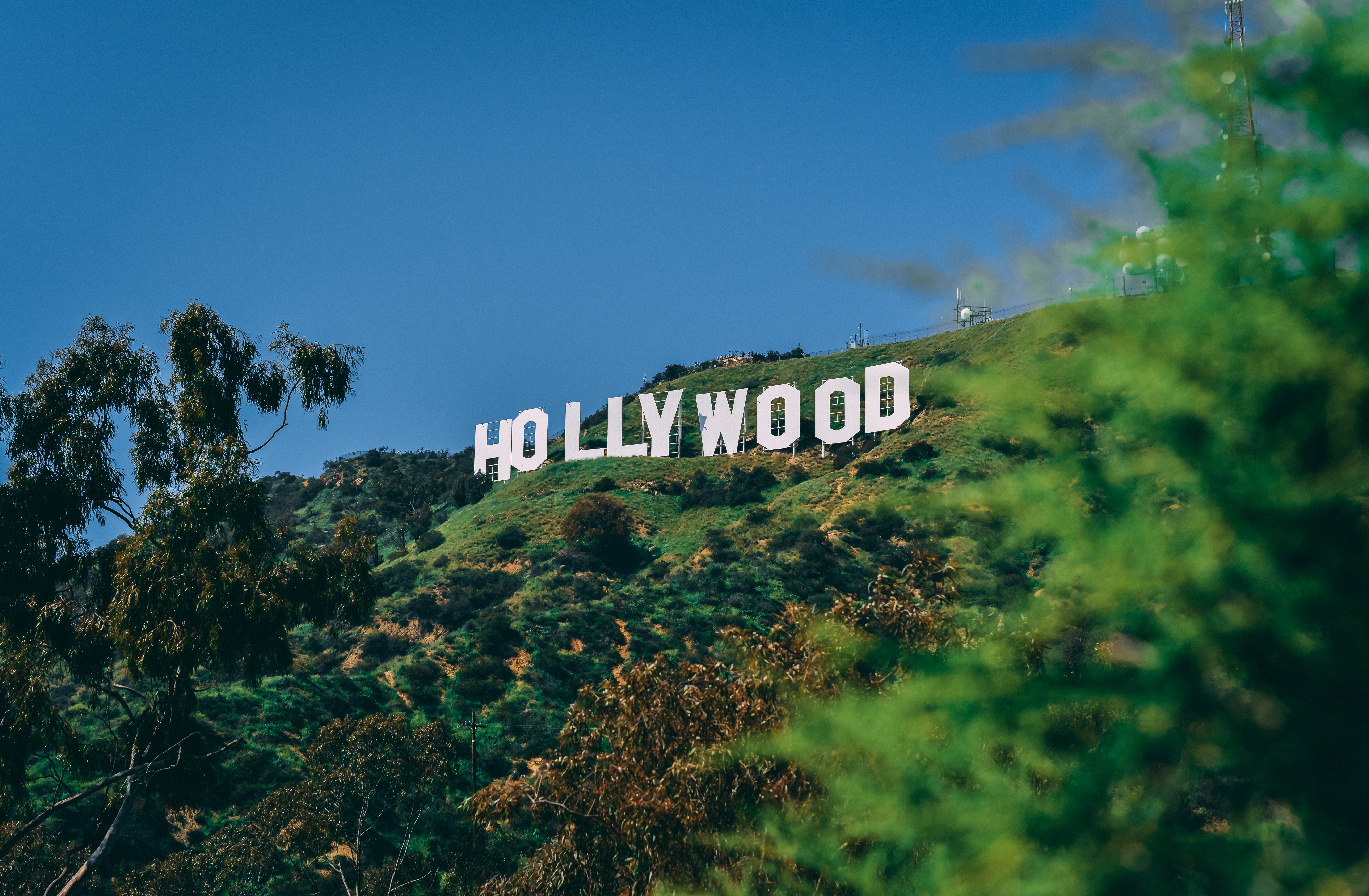 The Hollywood Sign - American landmark